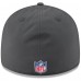 Бейсболка Philadelphia Eagles New Era Charcoal 2025 Sideline Cold Weather Retro Crown 59FIFTY