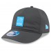 Бейсболка Carolina Panthers New Era Charcoal 2025 Sideline Cold Weather Retro Crown 59FIFTY