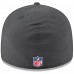 Бейсболка Atlanta Falcons New Era Charcoal 2025 Sideline Cold Weather Retro Crown 59FIFTY
