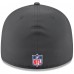 Бейсболка Cleveland Browns New Era Charcoal 2025 Sideline Cold Weather Retro Crown 59FIFTY
