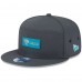 Бейсболка Jacksonville Jaguars New Era Charcoal 2025 Sideline Cold Weather Split Panel 9FIFTY Snapback