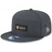 Бейсболка New Orleans Saints New Era Charcoal 2025 Sideline Cold Weather Split Panel 9FIFTY Snapback