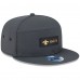 Бейсболка New Orleans Saints New Era Charcoal 2025 Sideline Cold Weather Split Panel 9FIFTY Snapback