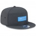 Бейсболка Los Angeles Chargers New Era Charcoal 2025 Sideline Cold Weather Split Panel 9FIFTY Snapback