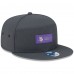 Бейсболка Minnesota Vikings New Era Charcoal 2025 Sideline Cold Weather Split Panel 9FIFTY Snapback