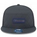 Бейсболка Seattle Seahawks New Era Charcoal 2025 Sideline Cold Weather Split Panel 9FIFTY Snapback