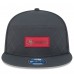 Бейсболка San Francisco 49ers New Era Charcoal 2025 Sideline Cold Weather Split Panel 9FIFTY Snapback
