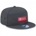 Бейсболка San Francisco 49ers New Era Charcoal 2025 Sideline Cold Weather Split Panel 9FIFTY Snapback