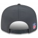 Бейсболка Tampa Bay Buccaneers New Era Charcoal 2025 Sideline Cold Weather Split Panel 9FIFTY Snapback