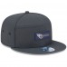 Бейсболка Tennessee Titans New Era Charcoal 2025 Sideline Cold Weather Split Panel 9FIFTY Snapback