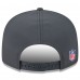 Бейсболка Tennessee Titans New Era Charcoal 2025 Sideline Cold Weather Split Panel 9FIFTY Snapback