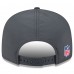 Бейсболка Cincinnati Bengals New Era Charcoal 2025 Sideline Cold Weather Split Panel 9FIFTY Snapback