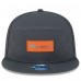Бейсболка Denver Broncos New Era Charcoal 2025 Sideline Cold Weather Split Panel 9FIFTY Snapback