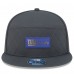 Бейсболка New York Giants New Era Charcoal 2025 Sideline Cold Weather Split Panel 9FIFTY Snapback