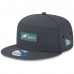 Бейсболка Philadelphia Eagles New Era Charcoal 2025 Sideline Cold Weather Split Panel 9FIFTY Snapback