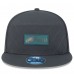 Бейсболка Philadelphia Eagles New Era Charcoal 2025 Sideline Cold Weather Split Panel 9FIFTY Snapback