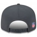 Бейсболка New York Jets New Era Charcoal 2025 Sideline Cold Weather Split Panel 9FIFTY Snapback