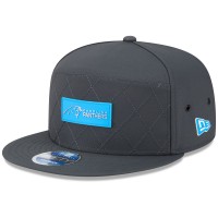 Бейсболка Carolina Panthers New Era Charcoal 2025 Sideline Cold Weather Split Panel 9FIFTY Snapback
