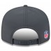 Бейсболка Houston Texans New Era Charcoal 2025 Sideline Cold Weather Split Panel 9FIFTY Snapback