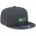 Бейсболка Green Bay Packers New Era Charcoal 2025 Sideline Cold Weather Split Panel 9FIFTY Snapback