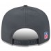 Бейсболка Green Bay Packers New Era Charcoal 2025 Sideline Cold Weather Split Panel 9FIFTY Snapback