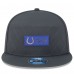 Бейсболка Indianapolis Colts New Era Charcoal 2025 Sideline Cold Weather Split Panel 9FIFTY Snapback
