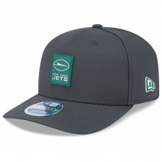 Бейсболка New York Jets New Era Charcoal 2025 Sideline Cold Weather 9SEVENTY
