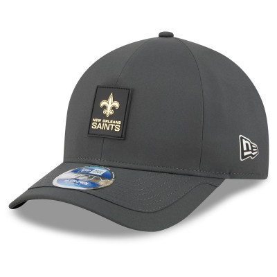 Бейсболка New Orleans Saints New Era Charcoal 2025 Sideline Cold Weather 9FORTY M-Crown