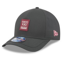 Бейсболка Washington Commanders New Era Charcoal 2025 Sideline Cold Weather 9FORTY M-Crown