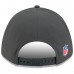Бейсболка Las Vegas Raiders New Era Charcoal 2025 Sideline Cold Weather 9FORTY M-Crown