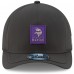 Бейсболка Minnesota Vikings New Era Charcoal 2025 Sideline Cold Weather 9FORTY M-Crown