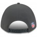 Бейсболка New England Patriots New Era Charcoal 2025 Sideline Cold Weather 9FORTY M-Crown