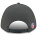 Бейсболка Pittsburgh Steelers New Era Charcoal 2025 Sideline Cold Weather 9FORTY M-Crown