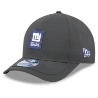 Бейсболка New York Giants New Era Charcoal 2025 Sideline Cold Weather 9FORTY M-Crown