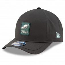 Бейсболка Philadelphia Eagles New Era Charcoal 2025 Sideline Cold Weather 9FORTY M-Crown
