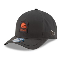Бейсболка Cleveland Browns New Era Charcoal 2025 Sideline Cold Weather 9FORTY M-Crown