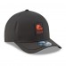Бейсболка Cleveland Browns New Era Charcoal 2025 Sideline Cold Weather 9FORTY M-Crown