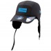 Бейсболка Carolina Panthers New Era Charcoal 2025 Sideline Cold Weather Runner Dog Ear