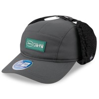 Бейсболка New York Jets New Era Charcoal 2025 Sideline Cold Weather Runner Dog Ear