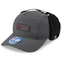 Бейсболка Atlanta Falcons New Era Charcoal 2025 Sideline Cold Weather Runner Dog Ear