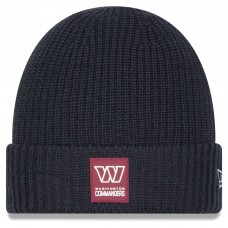 Washington Commanders New Era Charcoal 2025 Sideline Cold Weather Cuffed Knit Hat