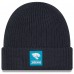 Jacksonville Jaguars New Era Charcoal 2025 Sideline Cold Weather Cuffed Knit Hat