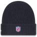 Las Vegas Raiders New Era Charcoal 2025 Sideline Cold Weather Cuffed Knit Hat