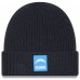 Los Angeles Chargers New Era Charcoal 2025 Sideline Cold Weather Cuffed Knit Hat