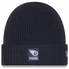 Tennessee Titans New Era Charcoal 2025 Sideline Cold Weather Cuffed Knit Hat