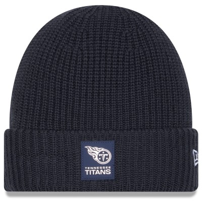 Tennessee Titans New Era Charcoal 2025 Sideline Cold Weather Cuffed Knit Hat