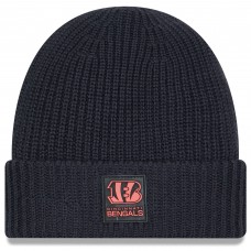 Cincinnati Bengals New Era Charcoal 2025 Sideline Cold Weather Cuffed Knit Hat