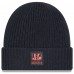 Cincinnati Bengals New Era Charcoal 2025 Sideline Cold Weather Cuffed Knit Hat