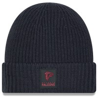 Atlanta Falcons New Era Charcoal 2025 Sideline Cold Weather Cuffed Knit Hat