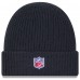 Atlanta Falcons New Era Charcoal 2025 Sideline Cold Weather Cuffed Knit Hat